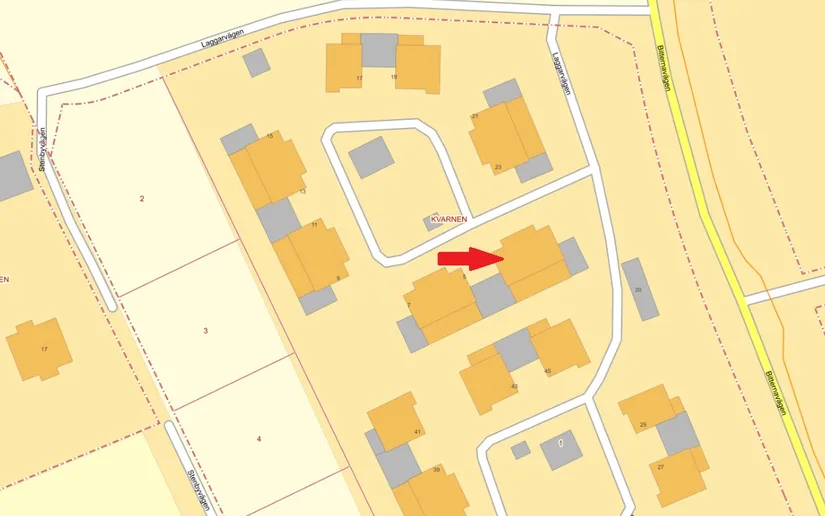 Bostadsrätt, Radhus, Laggarvägen 3, Herrljunga