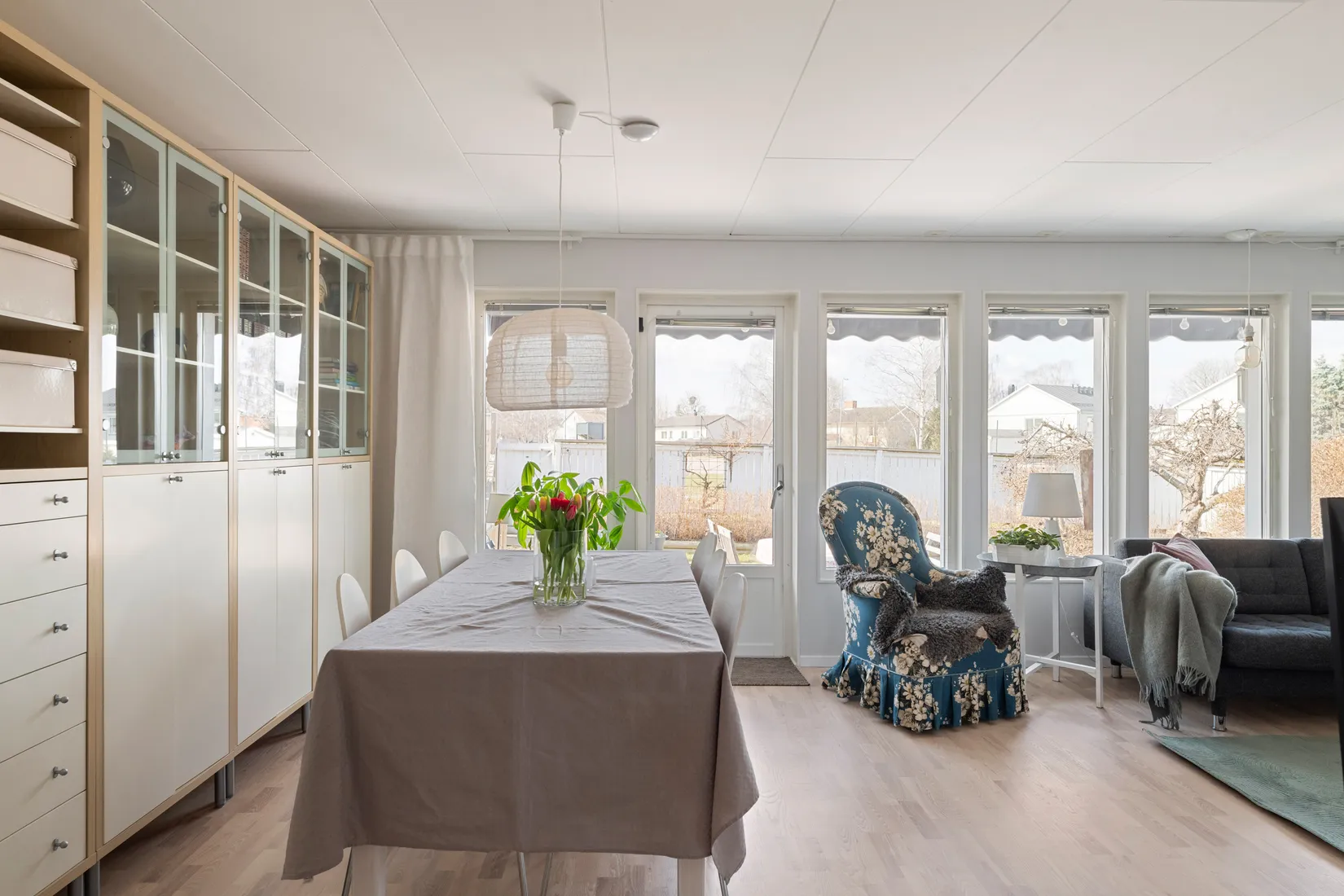 Villa, Radhus, Norrgårdsvägen 11B, Spånga - Solhem, Stockholm
