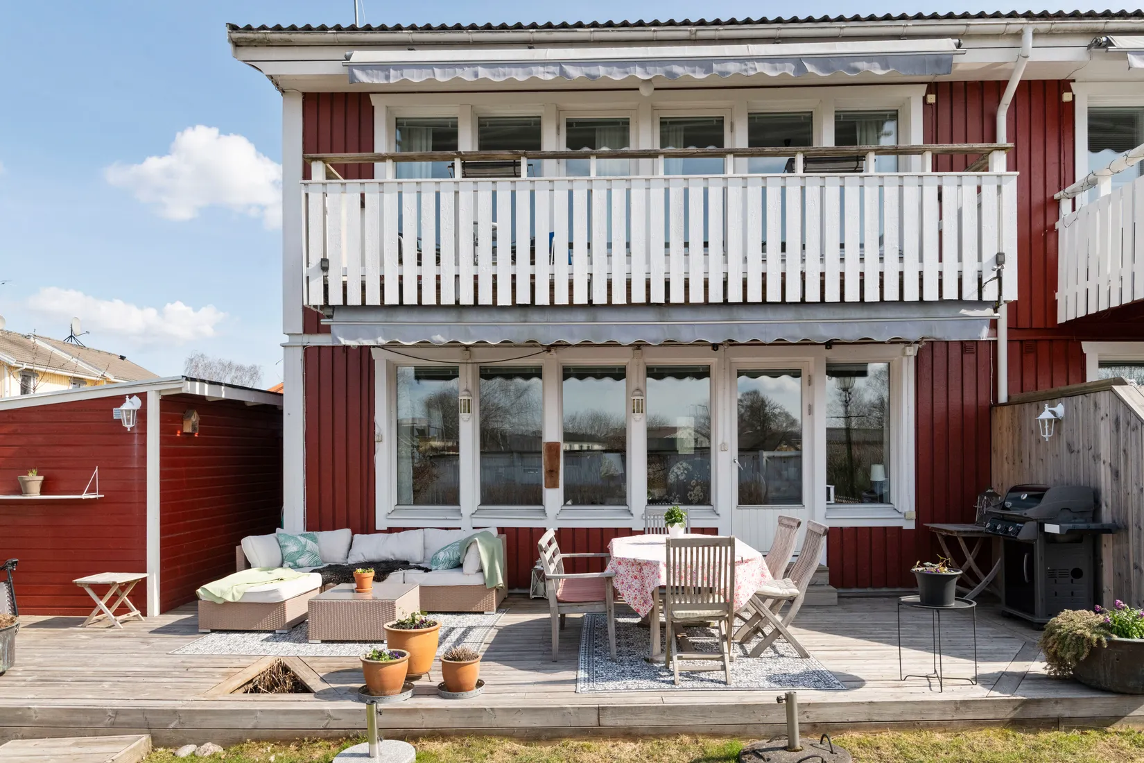 Villa, Radhus, Norrgårdsvägen 11B, Spånga - Solhem, Stockholm