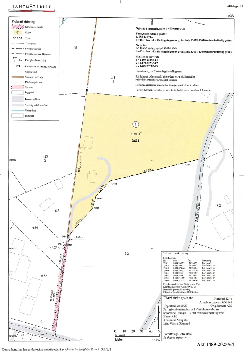 Villa, Stommens väg 6, Hemsjö, Alingsås