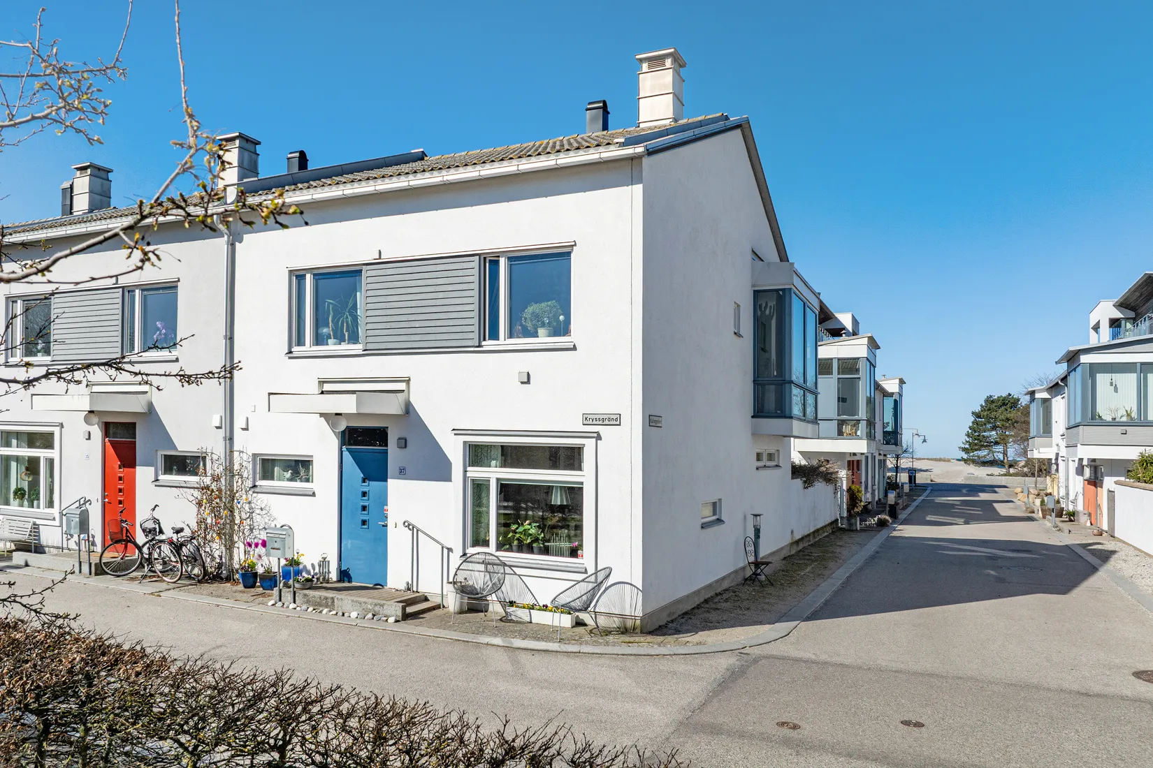 Villa, Radhus, Kryssgränd 37, Strandstaden, Lomma