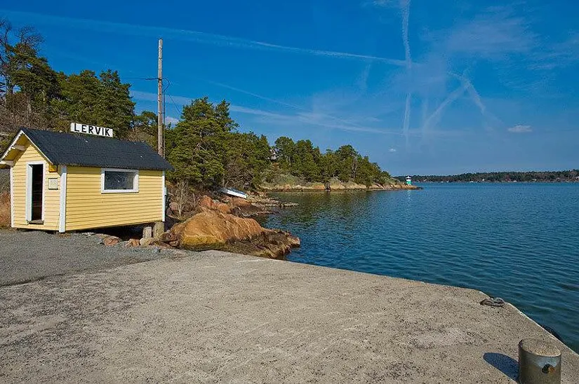 Villa, HAMNVÄGEN 6, Lervik, Österåker