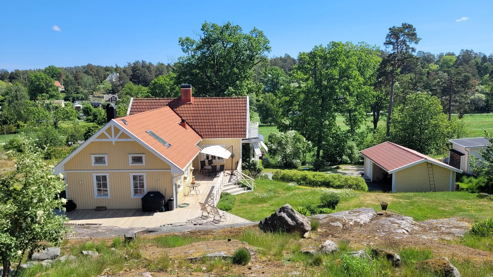 Villa, HAMNVÄGEN 6, Lervik, Österåker