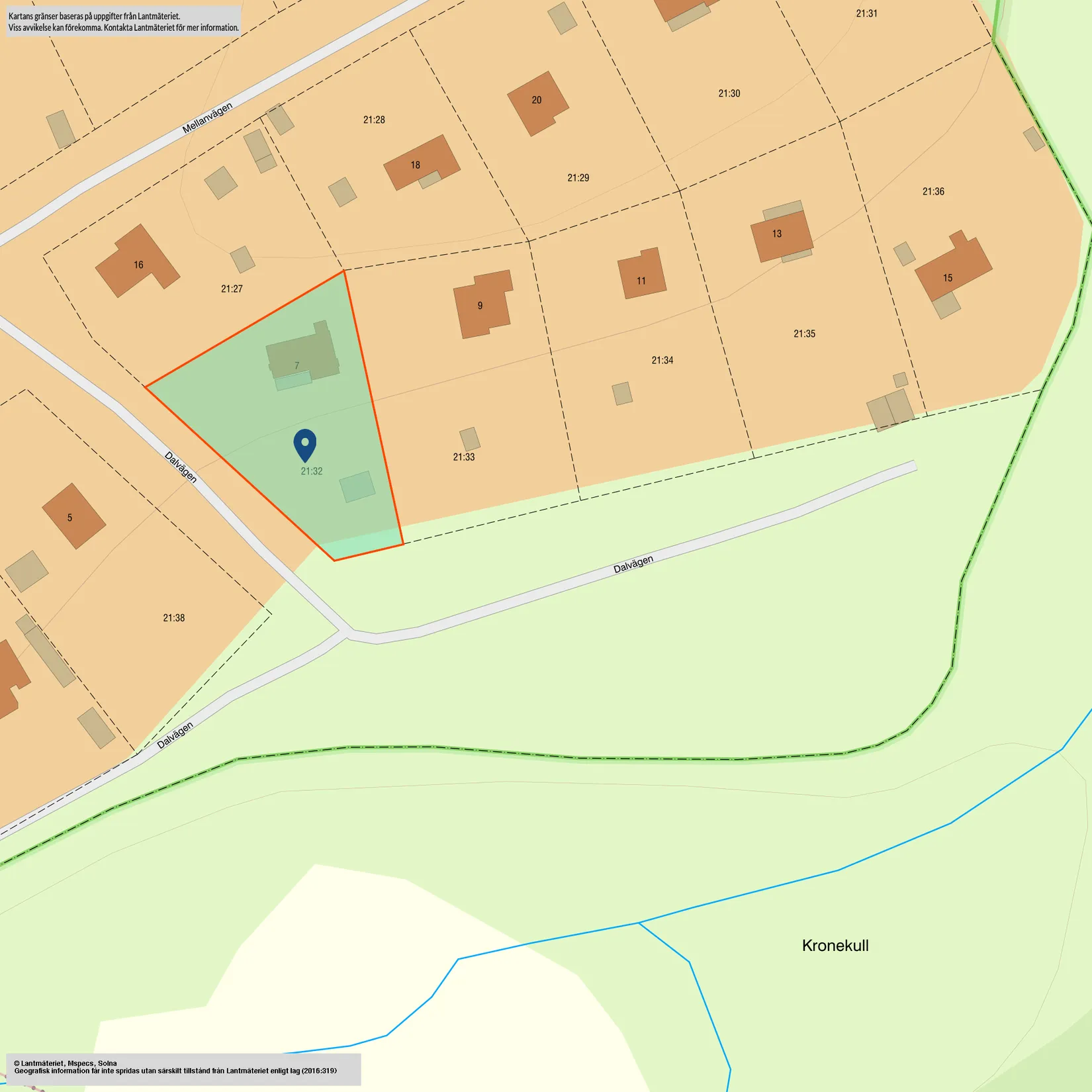 Villa, Dalvägen 7, Hörby