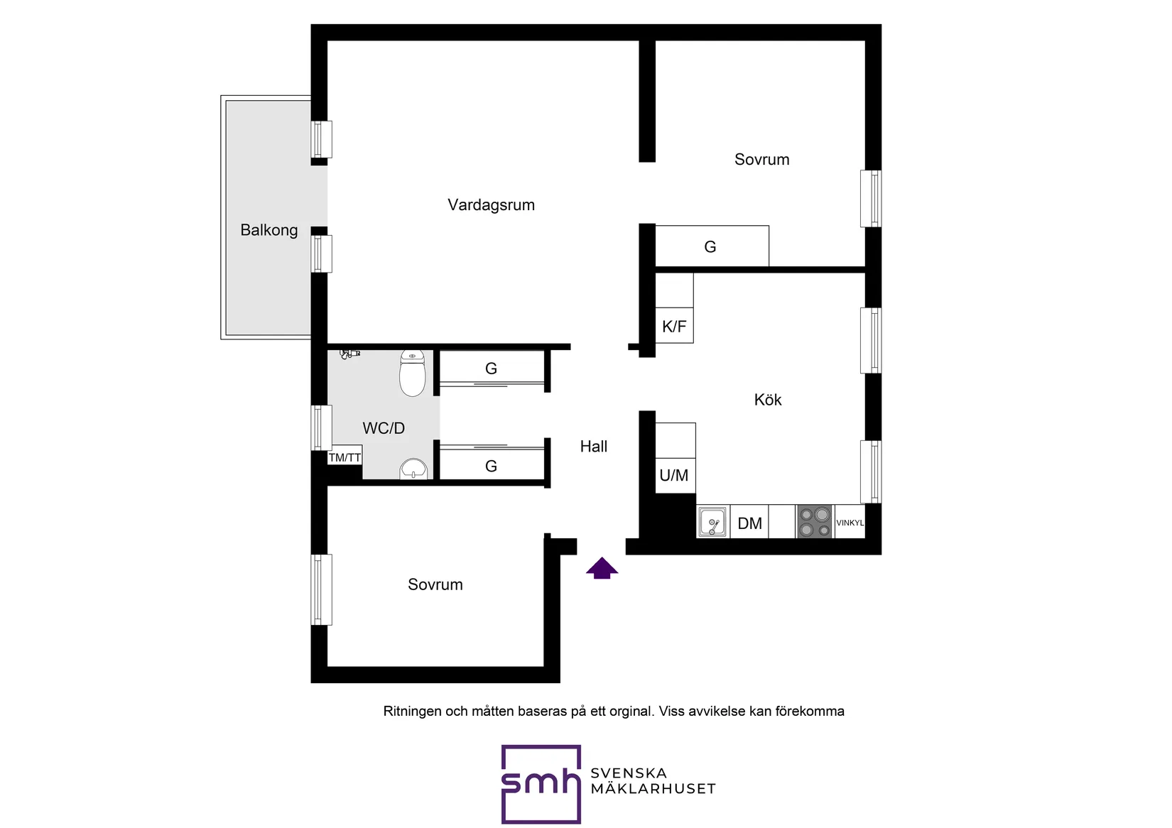 Bostadsrätt, Bergslagsvägen 27, Bromma / Brommaplan, Stockholm