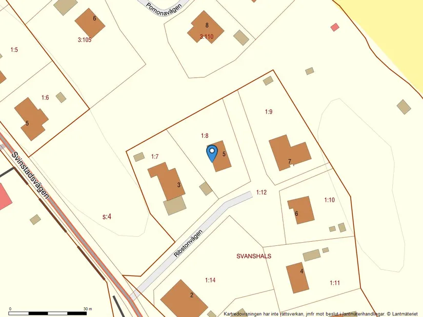 Villa, Ribstonvägen 5, Bankekind, Linköping