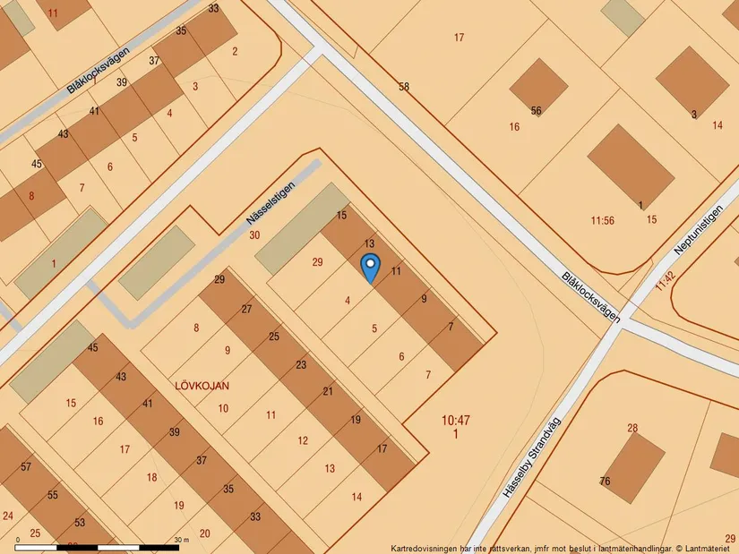 Villa, Radhus, Nässelstigen 13, Hässelby Södra Villastad, Stockholm