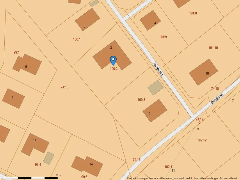 Villa, Torsgatan 3, Grillby, Enköping