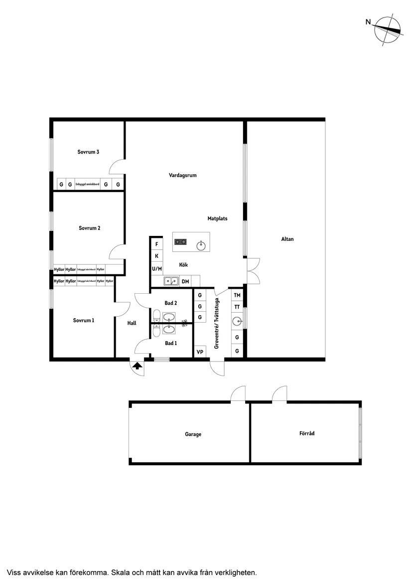 Villa, Backsippegatan 4, Ytterby, Kungälv