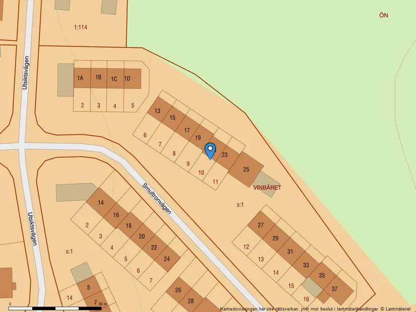 Villa, Radhus, Smultronvägen 21, Eriksdal, Härnösand