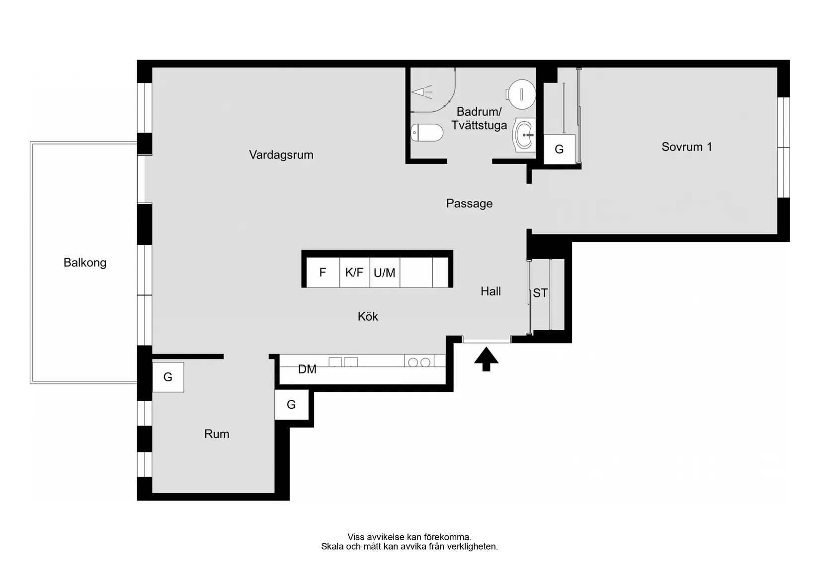 Bostadsrätt, Portalgatan 92, Kapellgärdet, Uppsala