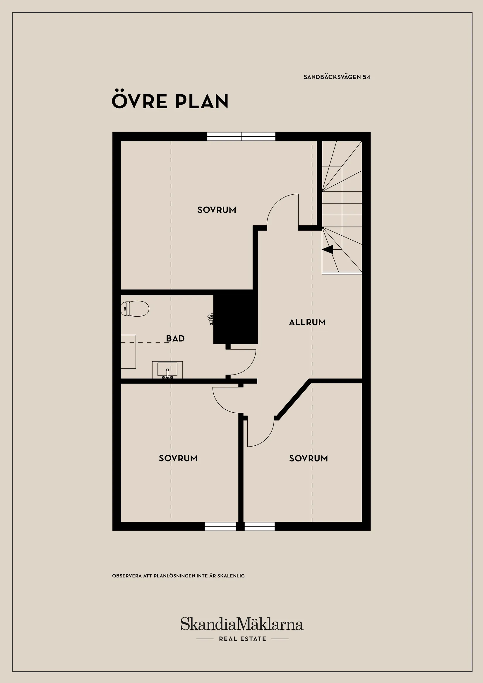 Villa, Sandbäcksvägen 54, Rönninge, Salem
