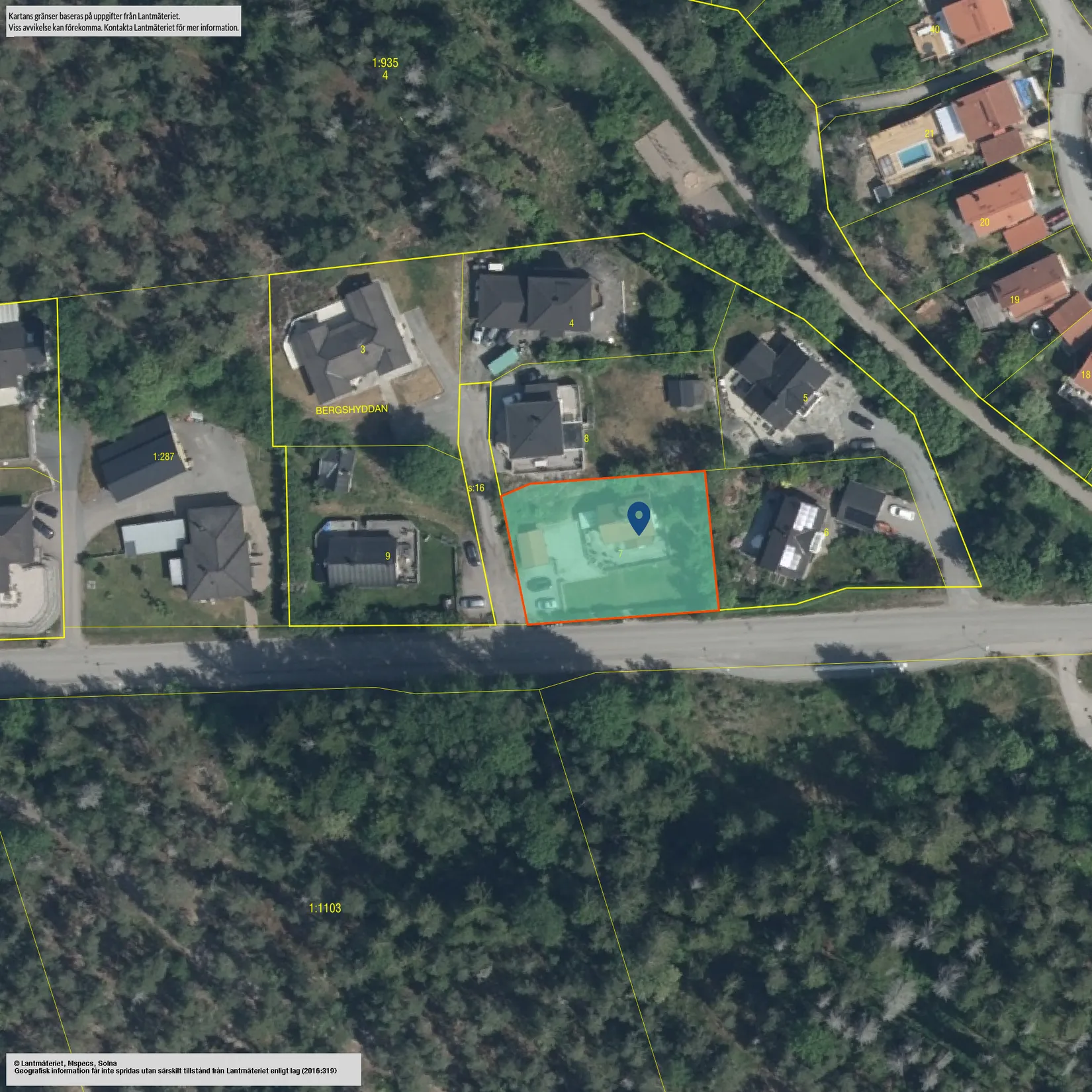 Villa, Sandbäcksvägen 54, Rönninge, Salem