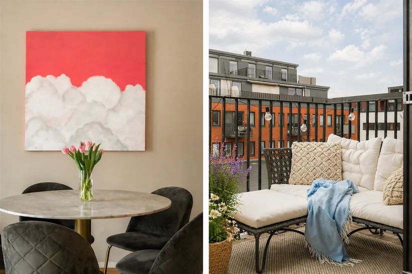 Bostadsrätt, Sandhamnsgatan 59, Gärdet, Stockholm