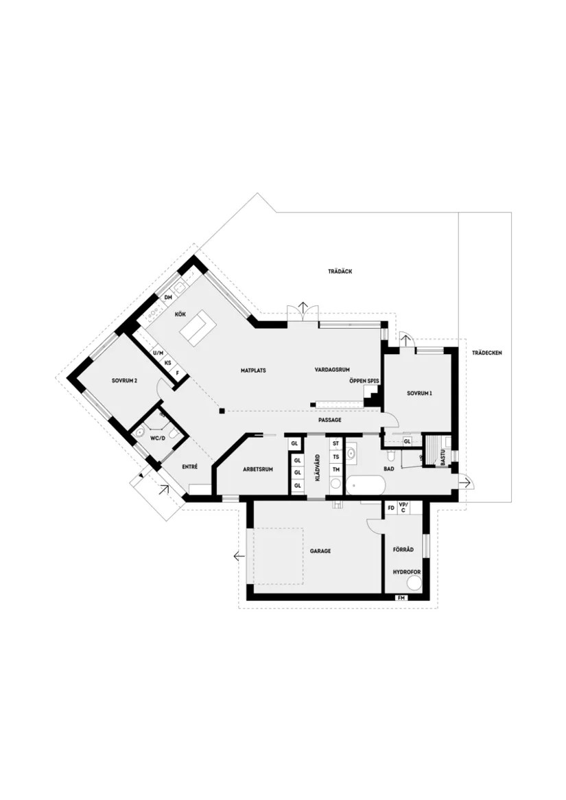 Villa, Sjöbergsvägen 53, Täby Kyrkby, Täby