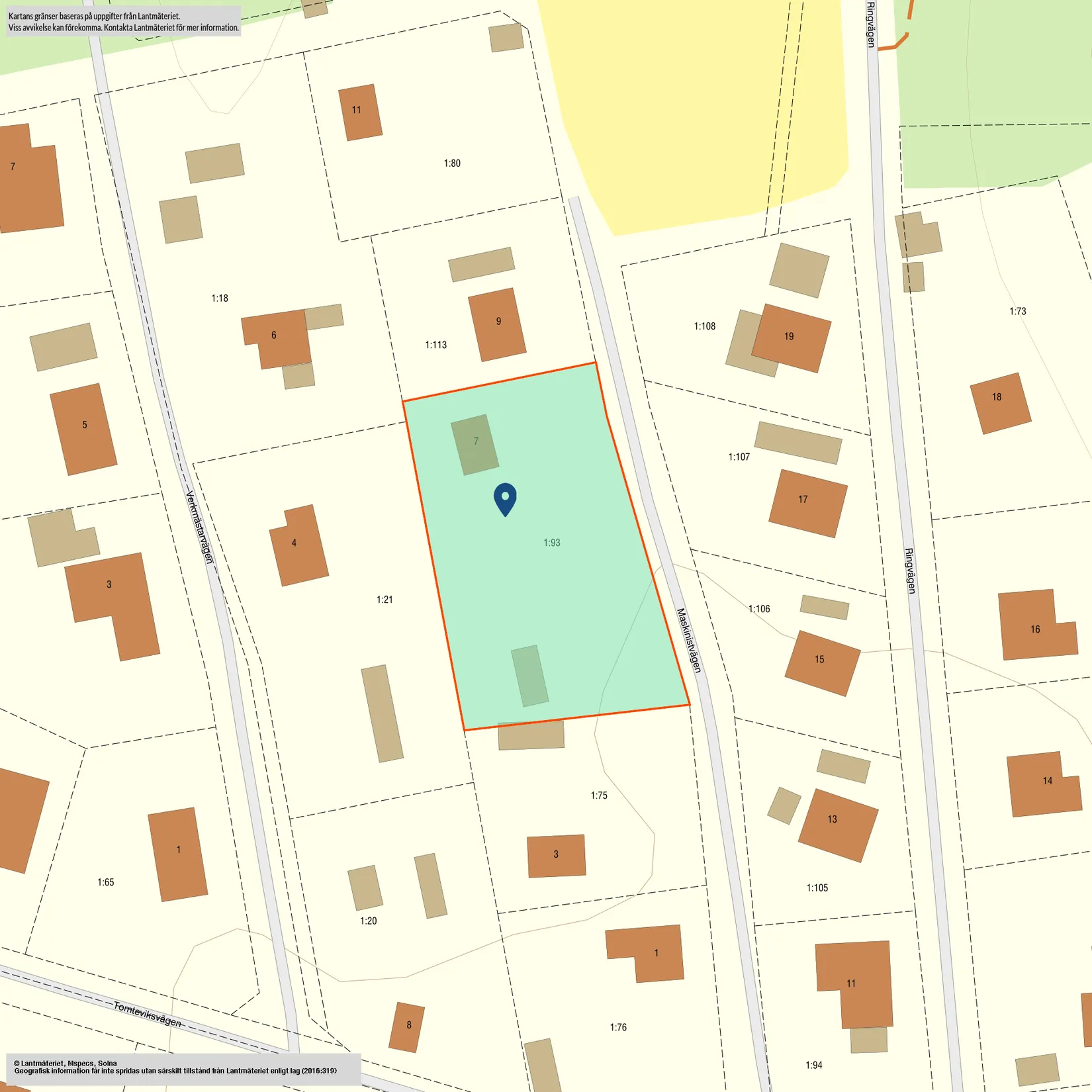 Fritidshus, Maskinistvägen 7, Åmmeberg, Askersund