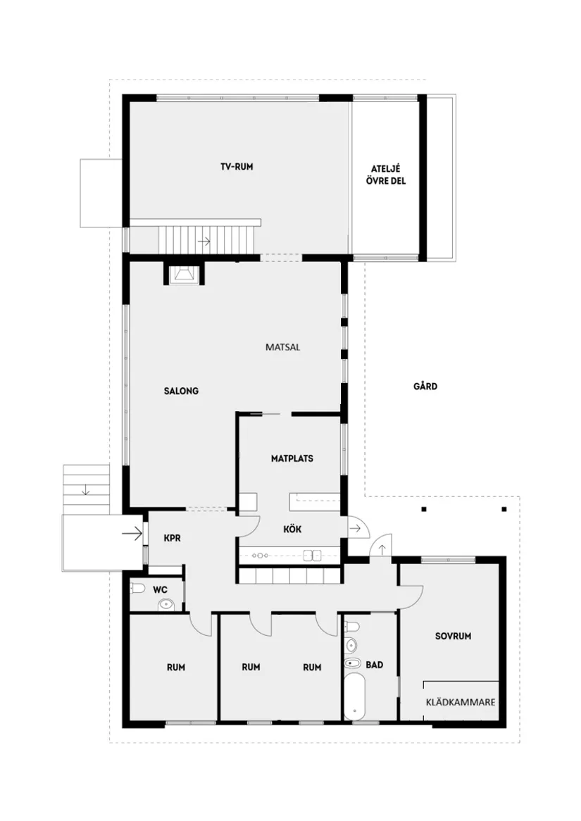 Villa, Enstavägen 57, Ensta, Täby