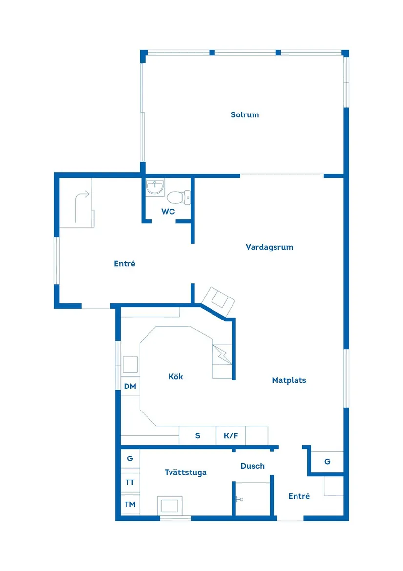 Villa, Skogsvägen 1, Emtunga, Vara