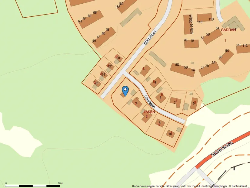 Villa, Sävstigen 2, Dammen, Strängnäs