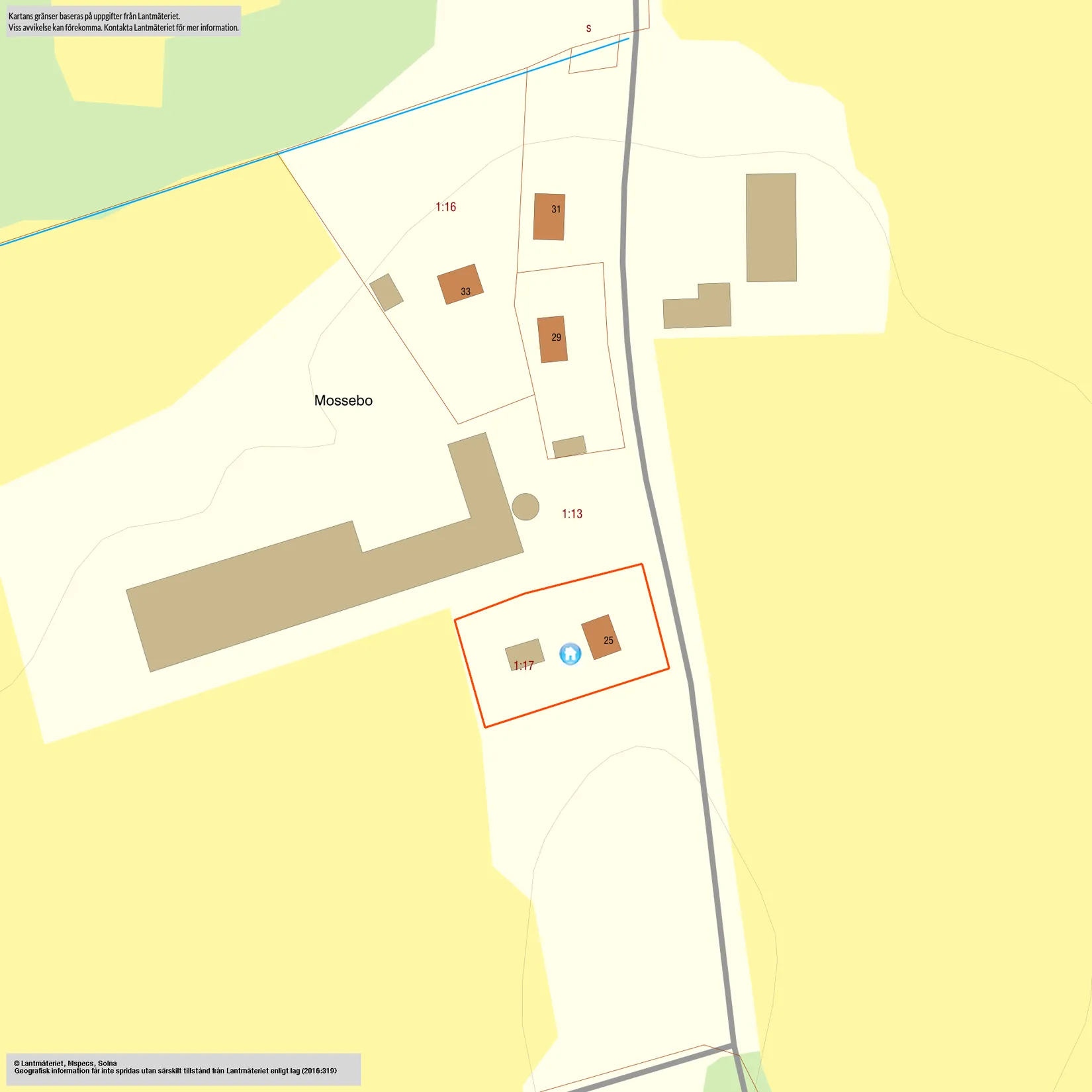 Villa, Mossebo 25, Mossebo, Tibro