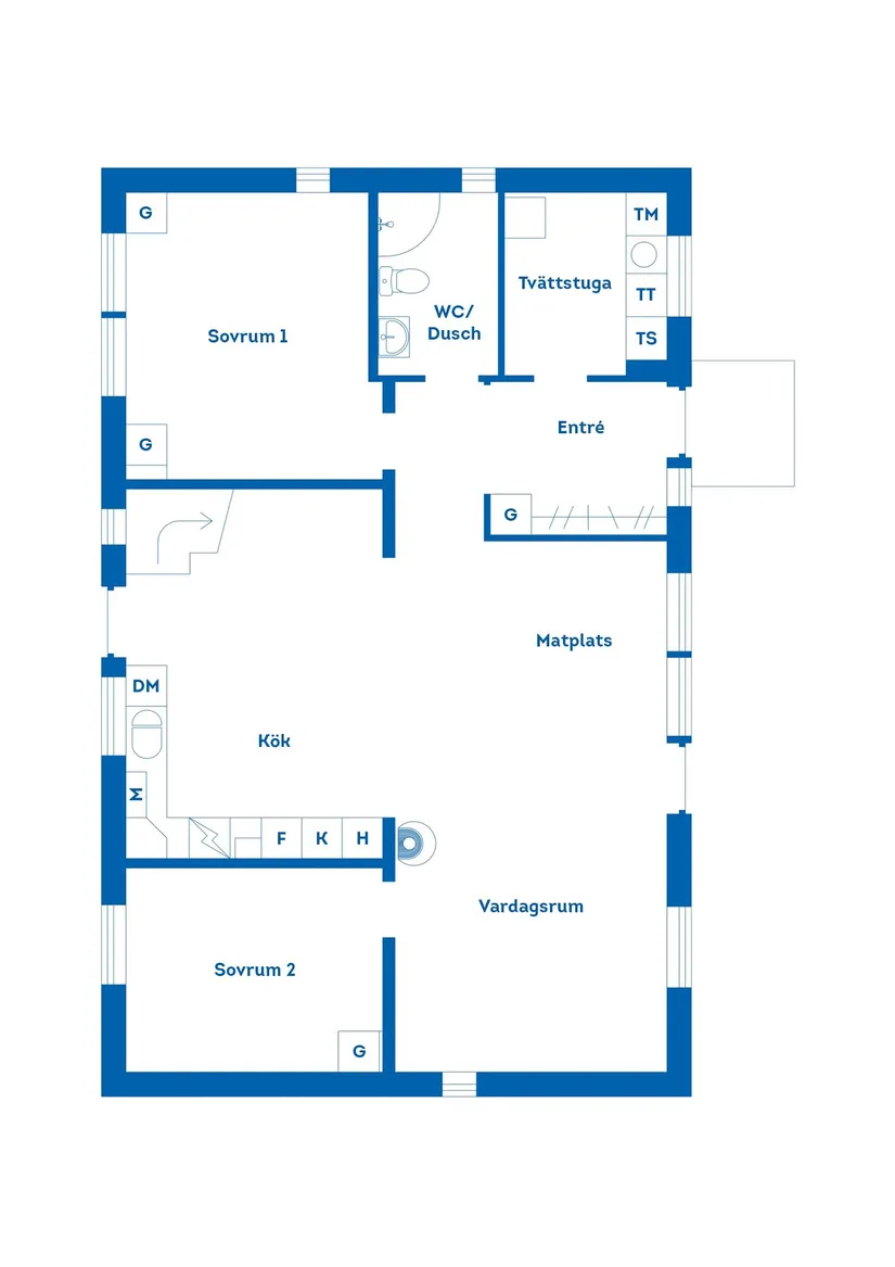 Villa, Lycka Sjörsvägen 10, Tibble och Lycka, Leksand
