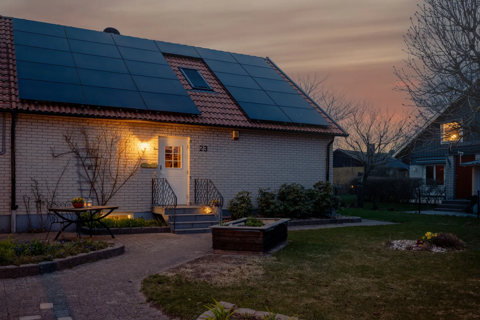 Villa, Klockarevägen 23, Snöstorp, Halmstad