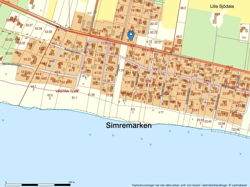 Villa, Altonavägen 2, Simremarken, Trelleborg