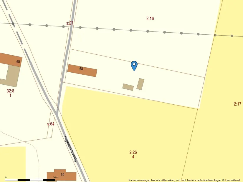 Villa, Hagestad tuveväg 68, Hagestad, Ystad