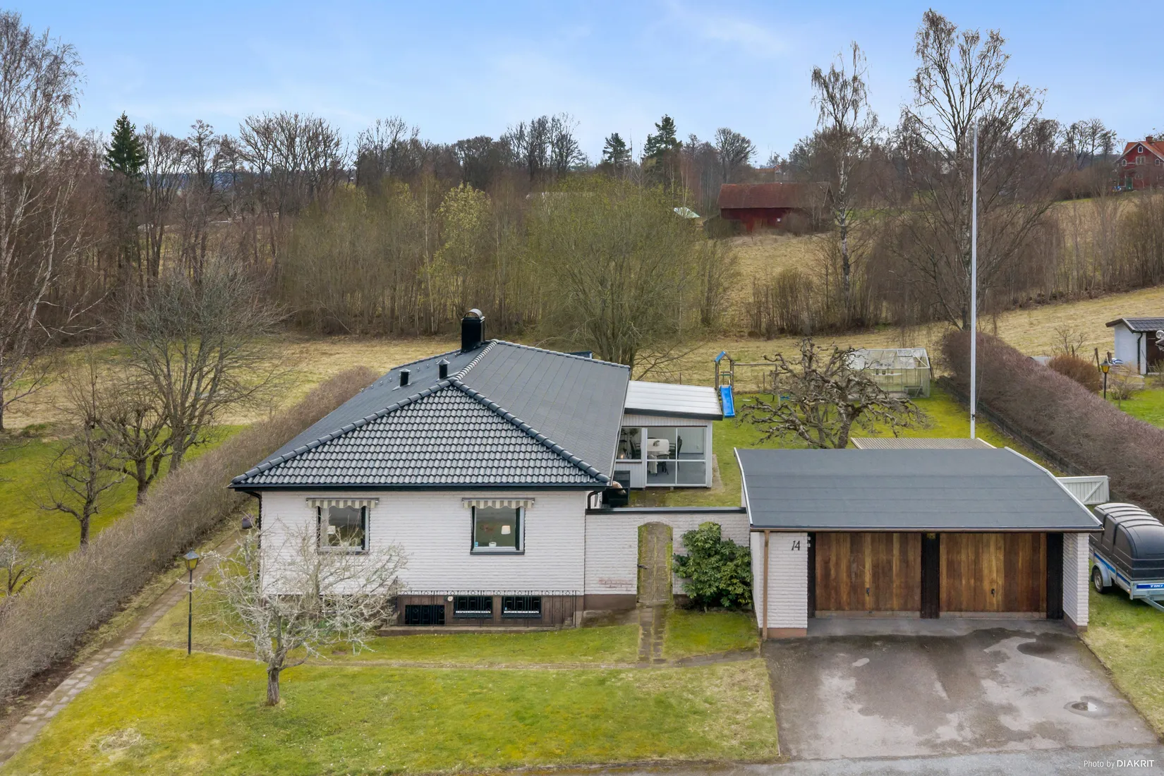 Villa, Nävestagatan 14, Ekeby-Gällersta, Kumla