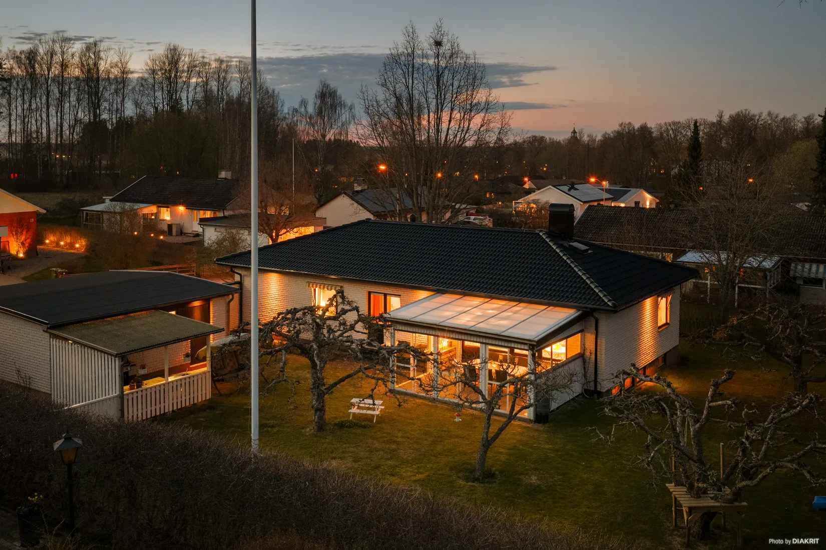 Villa, Nävestagatan 14, Ekeby-Gällersta, Kumla