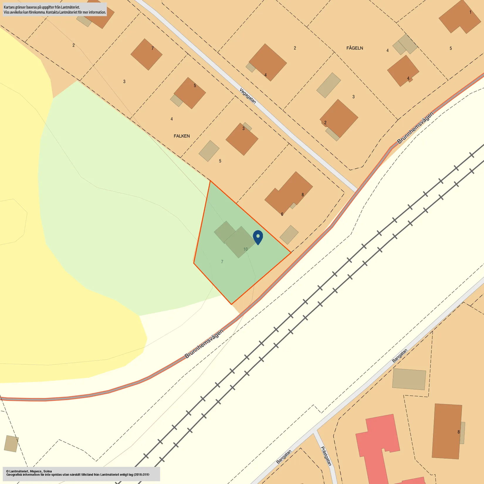 Villa, Brunnhemsvägen 10, Falköping