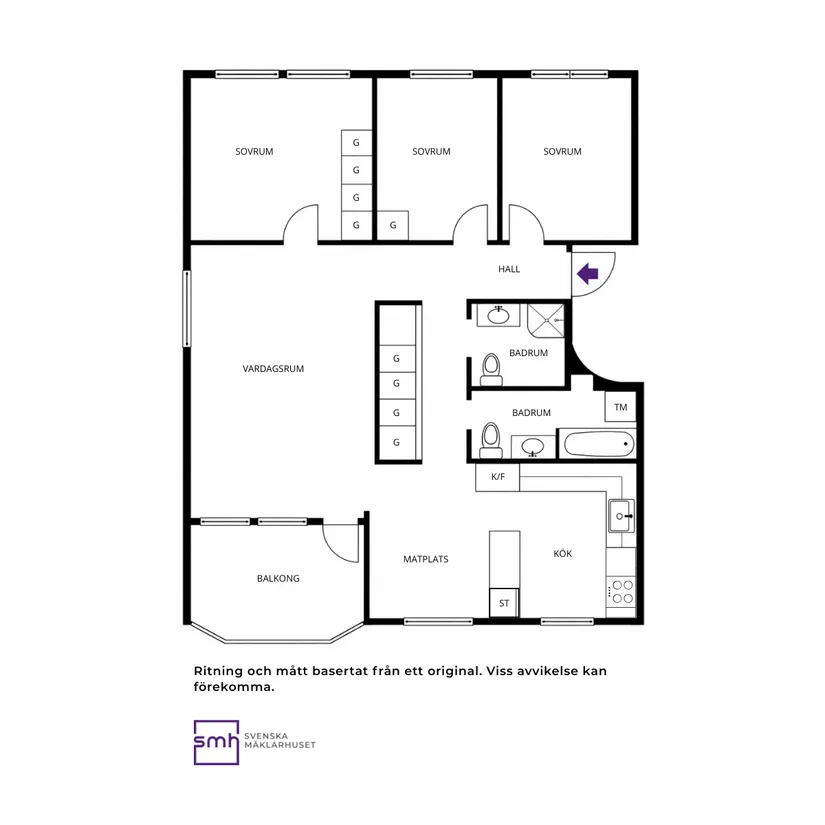 Bostadsrätt, Myggdalsvägen 22, Centrala Tyresö, Tyresö
