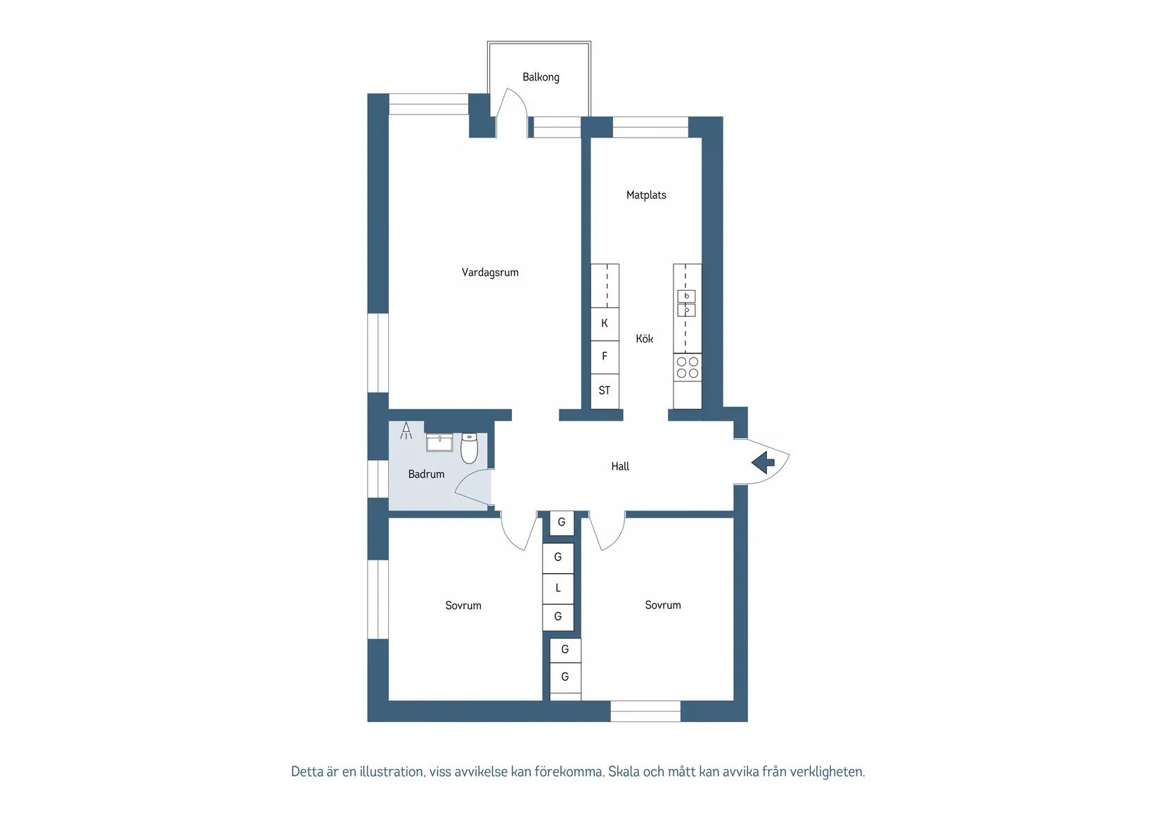 Bostadsrätt, Henrik Gjutares gata 36A, Norrmalm, Skövde