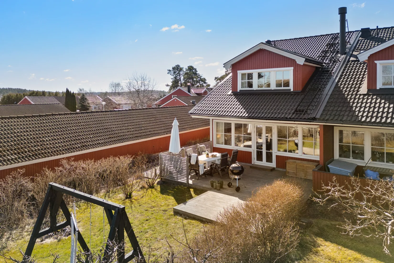 Villa, Radhus, Ingefasts väg 87, Täby kyrkby, Täby