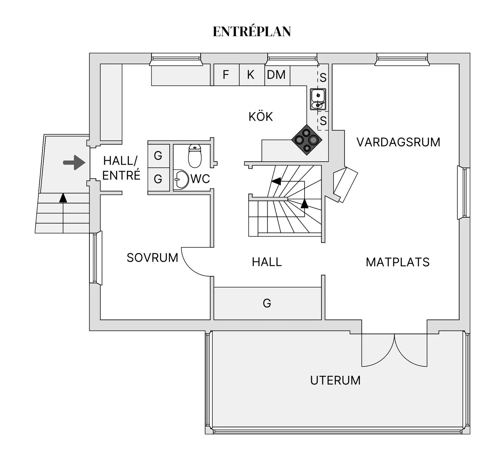 Villa, Runstensvägen 13, Hok, Vaggeryd