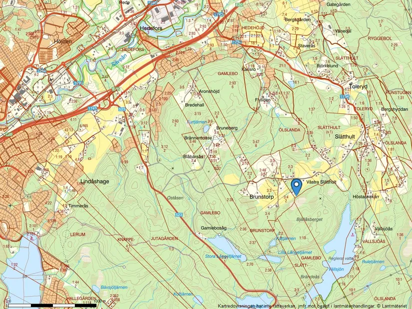 Villa, Slätthultsvägen 166, Stenkullen-Slätthult, Lerum