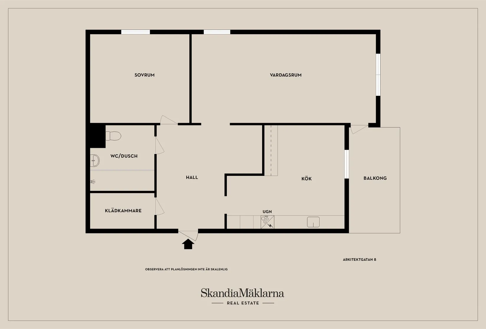 Bostadsrätt, Arkitektgatan 8, Långö, Karlskrona