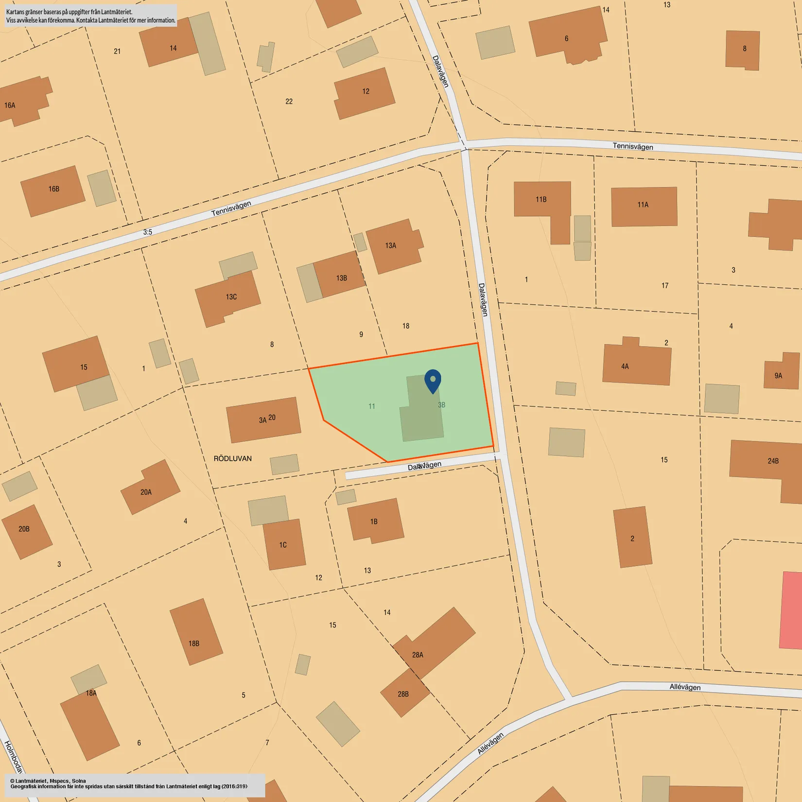 Villa, Dalavägen 3B, Rotebro/Gillbo, Sollentuna