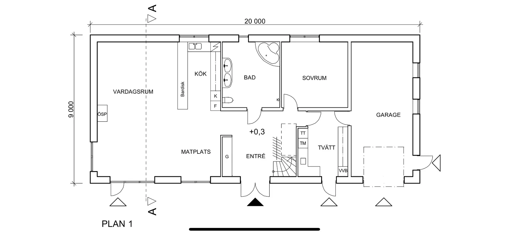 Villa, Smekalles väg 3A, Kolla Parkstad, Kungsbacka