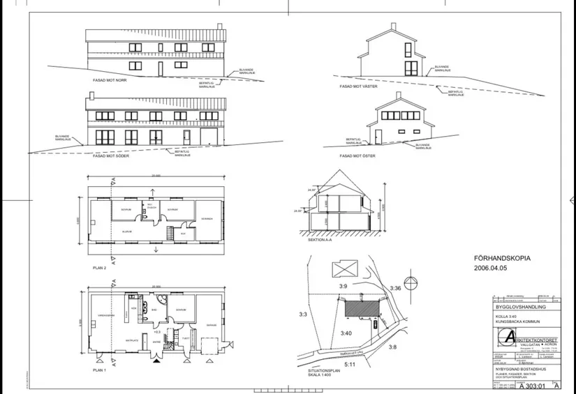 Villa, Smekalles väg 3A, Kolla Parkstad, Kungsbacka