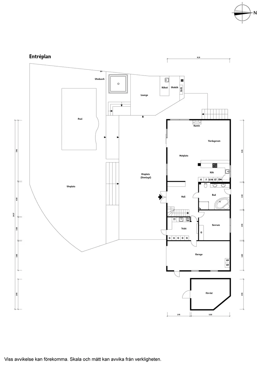 Villa, Smekalles väg 3A, Kolla Parkstad, Kungsbacka