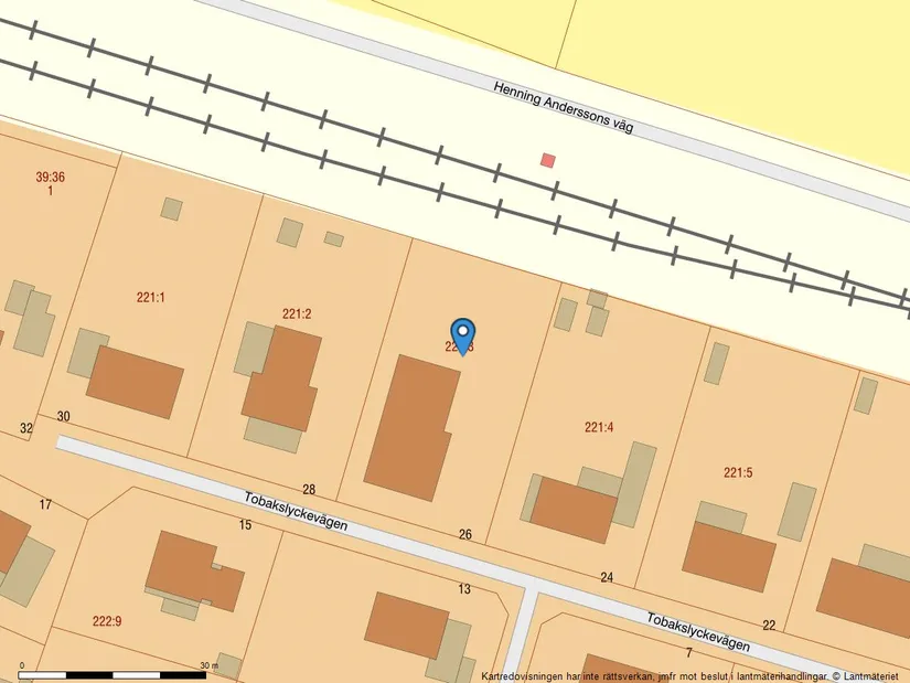 Villa, Tobakslyckevägen 26, Fjälkinge, Kristianstad