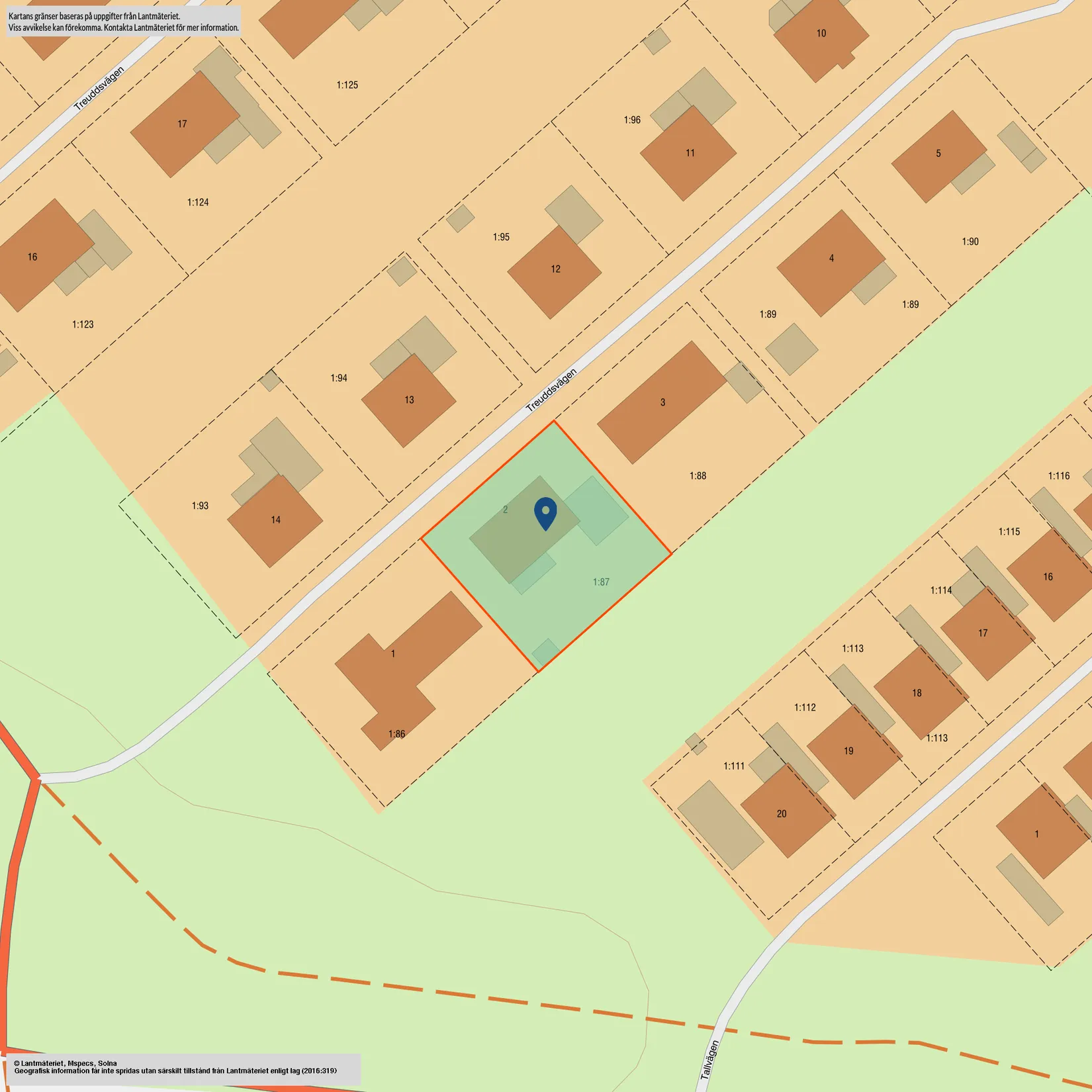 Villa, Treuddsvägen 2, Sköllersta, Hallsberg