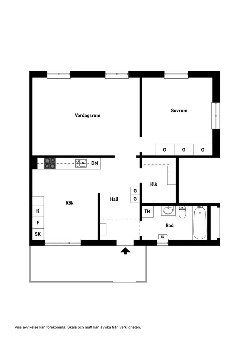 Bostadsrätt, Laxgatan 8 C, Svartöstaden, Luleå