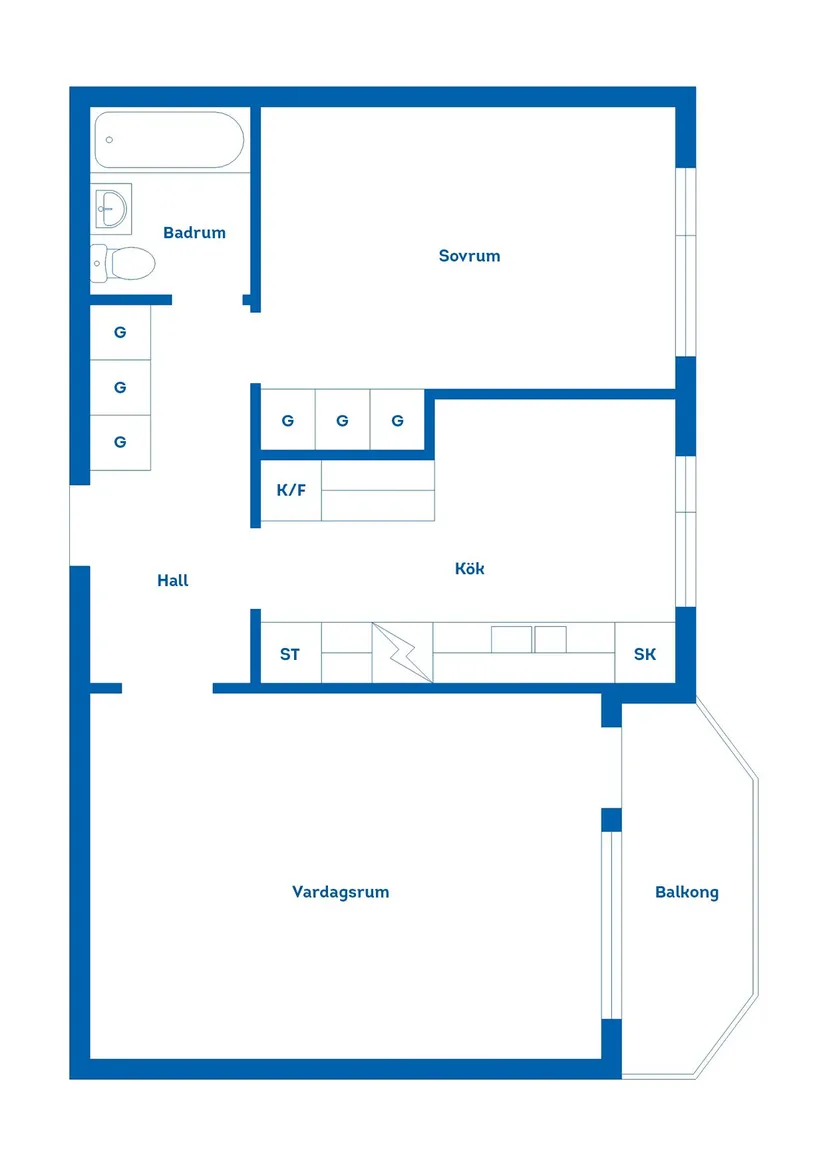Bostadsrätt, Vretagatan 17, Gottfridsberg, Linköping