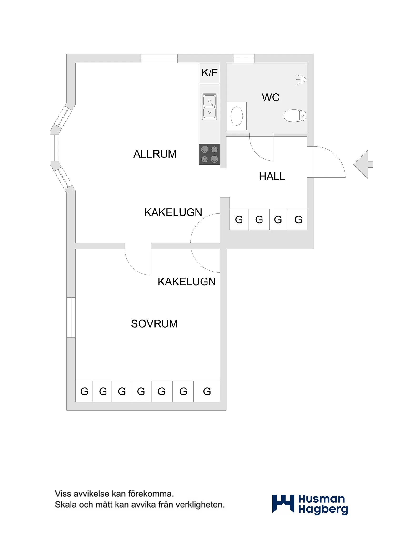 Bostadsrätt, Skolgatan 9A, Väst På Stan, Umeå