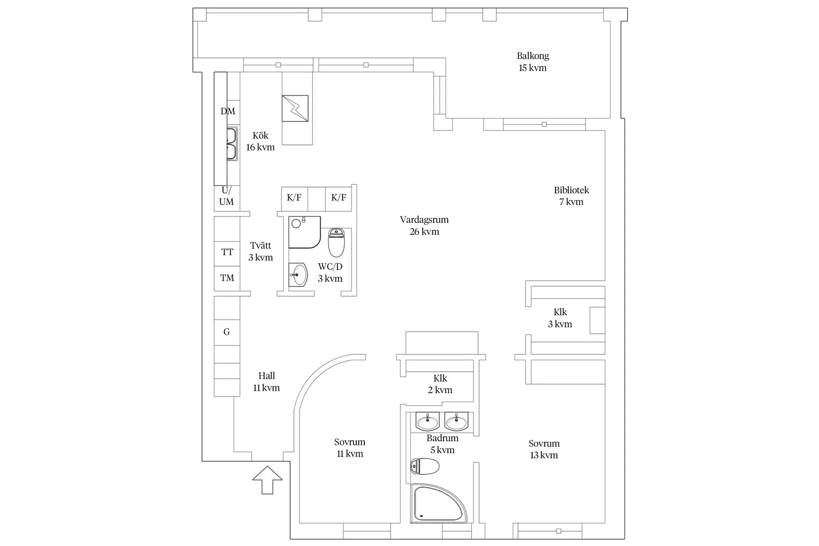 Bostadsrätt, Kungsgatan 10, Seau, Helsingborg