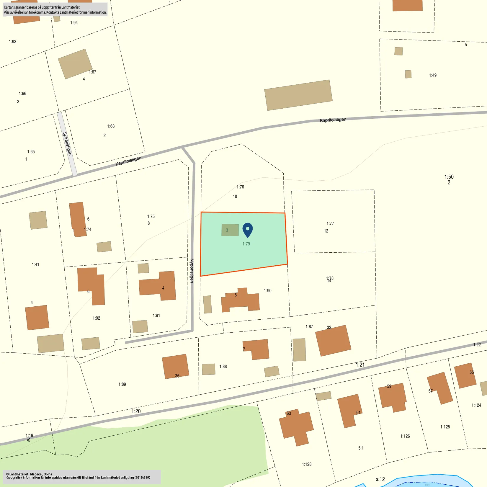 Fritidshus, Nyponstigen 3, Svebråta, Hjo