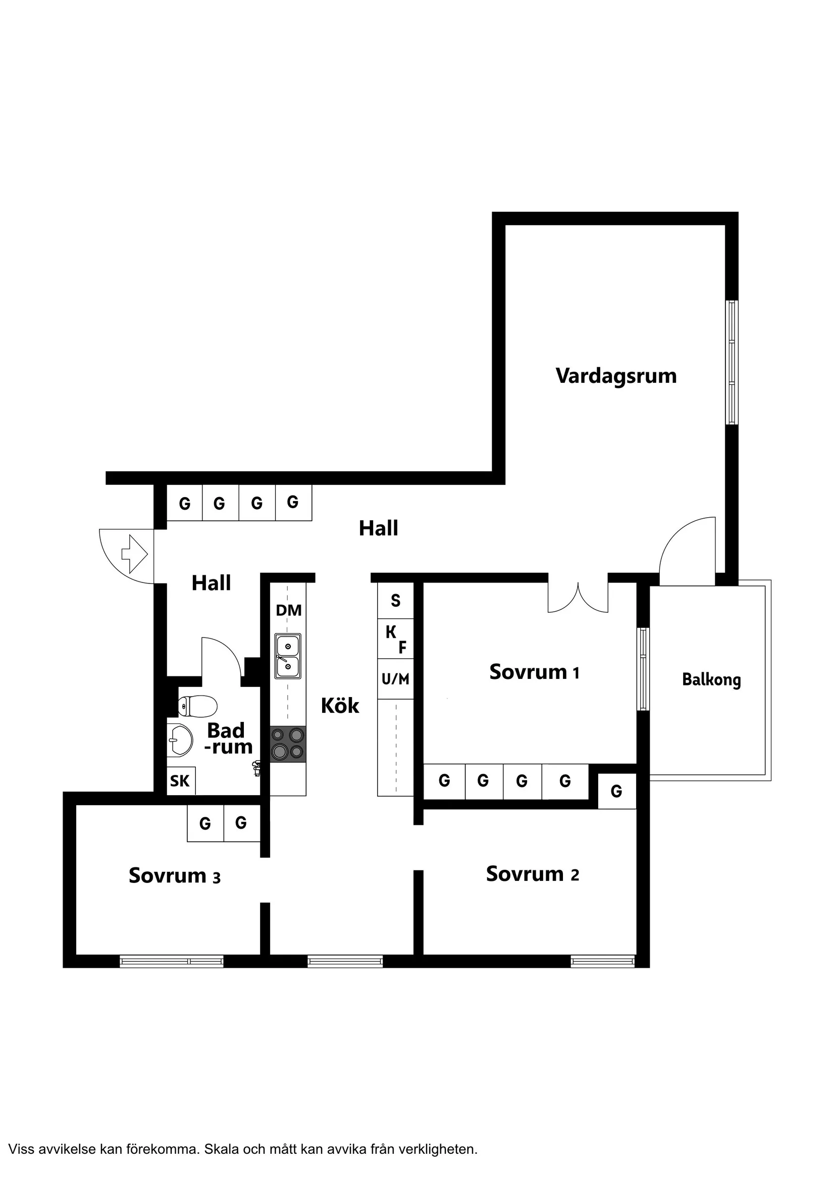 Bostadsrätt, Solfagravägen 1, Kvarnbergsplan, Huddinge