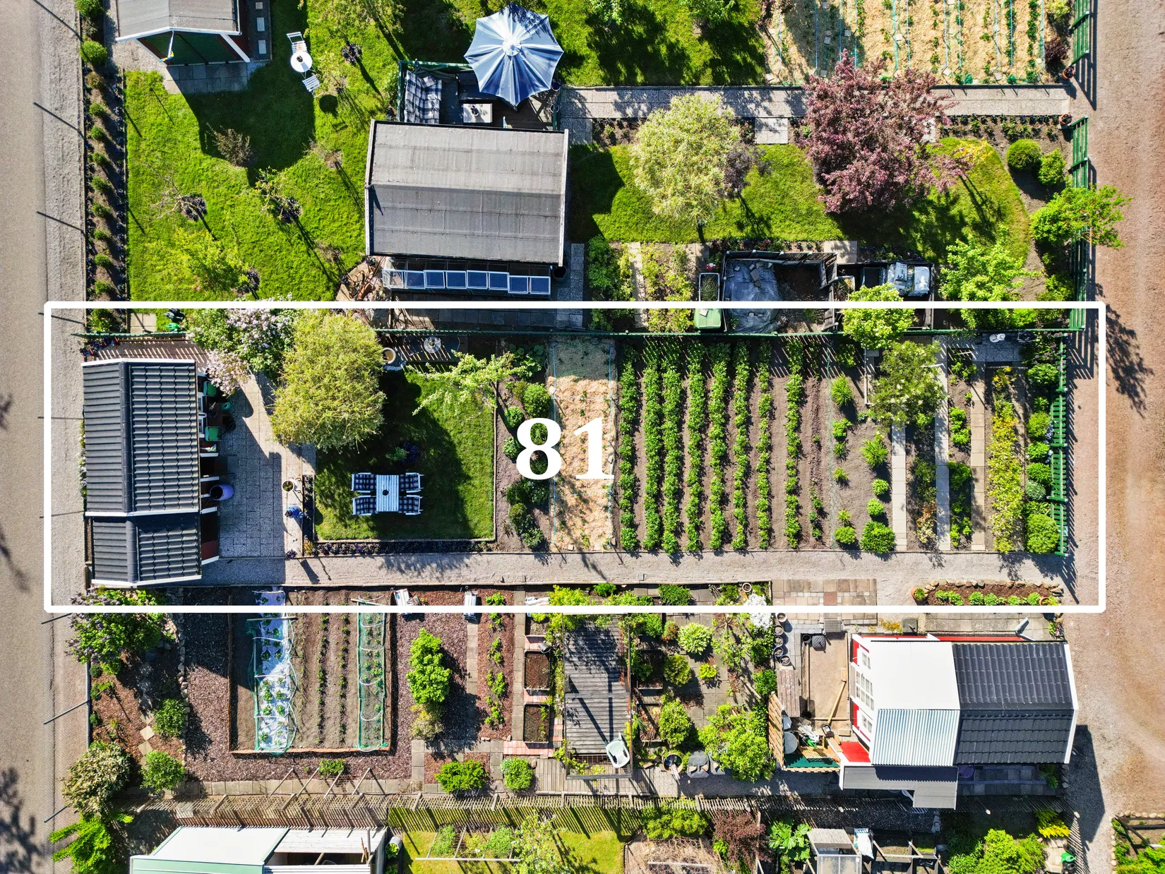 Fritidshus, Kapelluddens koloniförening, Kyrkogårdsgatan 21, Höganäs